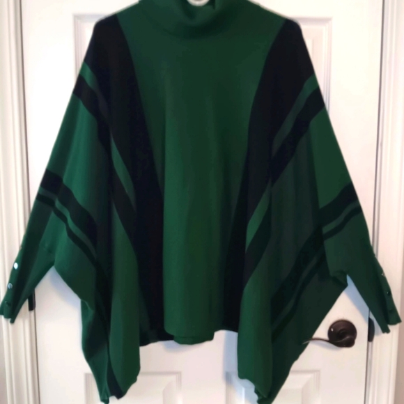 Alfani Poncho-style Turtleneck Sweater - Picture 7 of 9